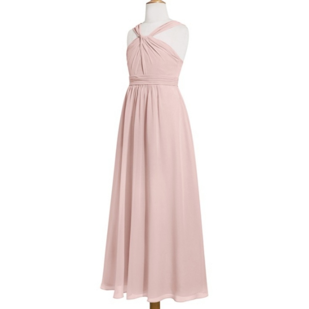 Azazie Dora gown in Dusty Rose(SD-5001/03) - Picture 2 of 8